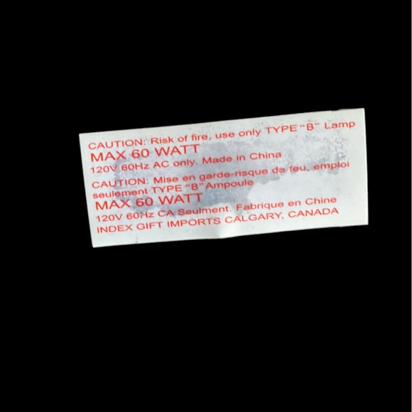 StoneWitWords Girls Lamp 60w - Picture 10 of 10